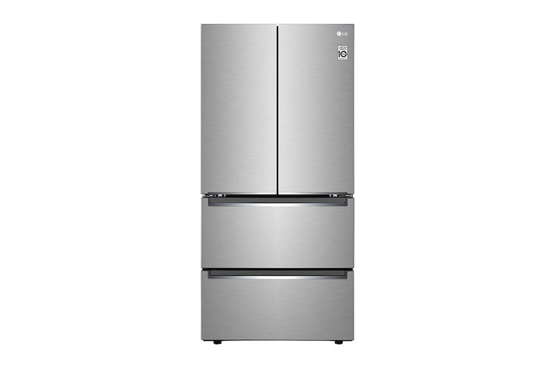 LG 18.0 Cu. Ft. Counter Depth Four Door Fridge - Stainless (LRMNC1803S)
