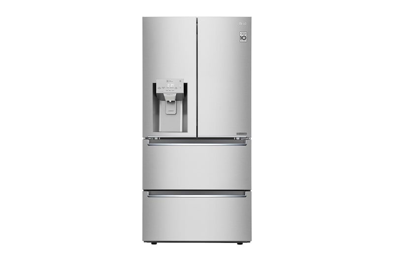 LG 18.0 Cu. Ft. Counter Depth Four Door Fridge - Stainless (LRMXC1803S)