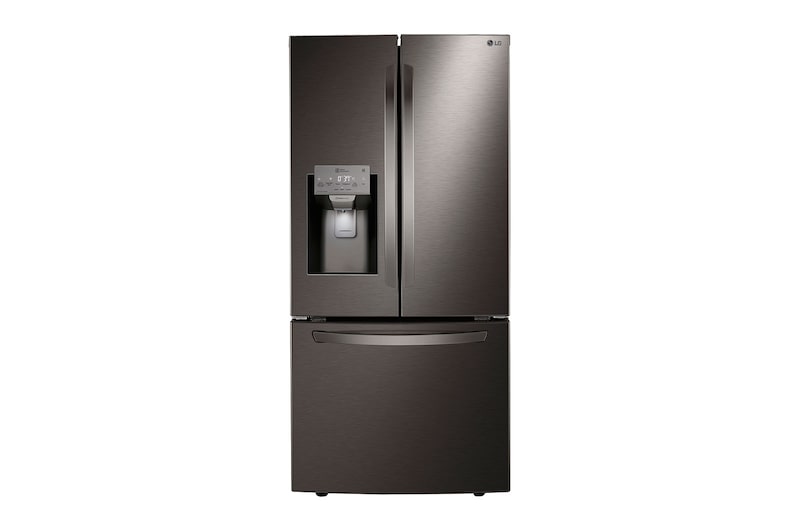 LG 25.0 Cu. Ft. Full Depth French Door Fridge - Black Stainless (LRFXS2503D)