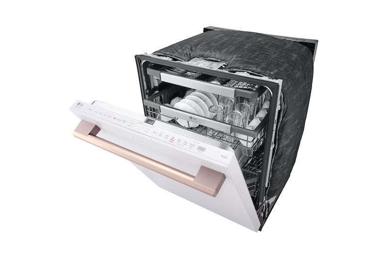 LG Top Control Dishwasher - White (SDWB24W3)
