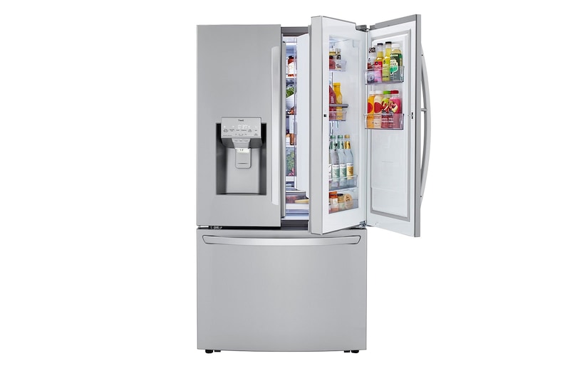 LG 30.0 Cu. Ft. Full Depth French Door Fridge - Stainless (LRFDS3016S)