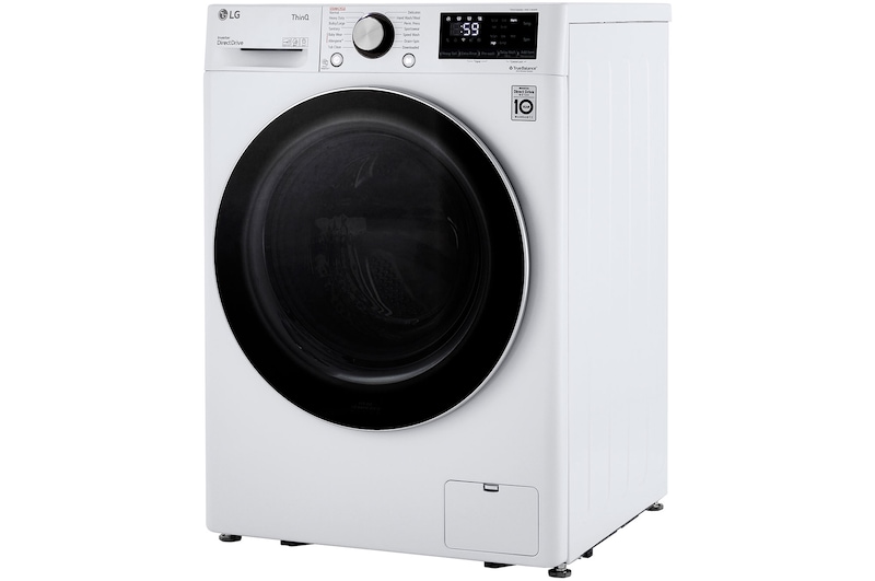 LG 2.4 Cu. Ft. Front Load Washer Laundry - White (WM1455HWA)