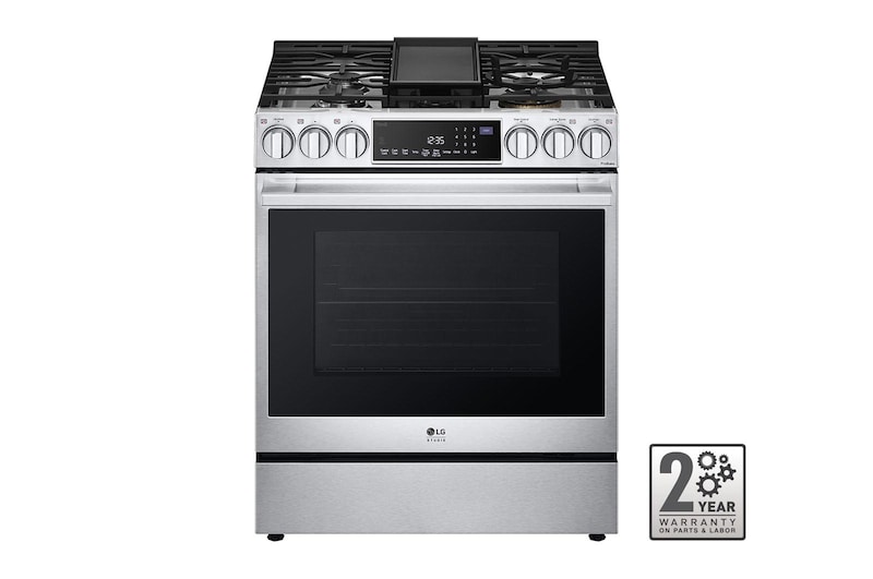 LG Gas Slide In Range - Stainless (LSGS6338F)