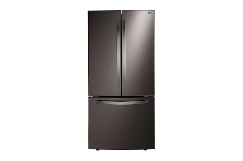 LG 25.0 Cu. Ft. Full Depth French Door Fridge - Black Stainless (LRFCS2503D)