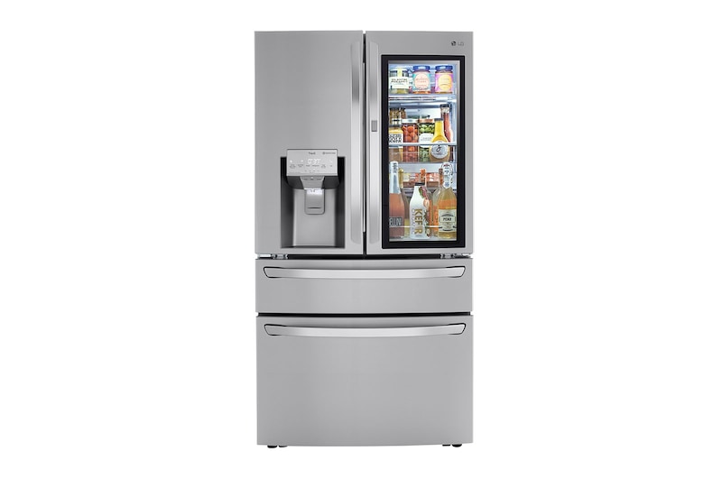 LG 23.0 Cu. Ft. Counter Depth Four Door Fridge - Stainless (LRMVC2306S)