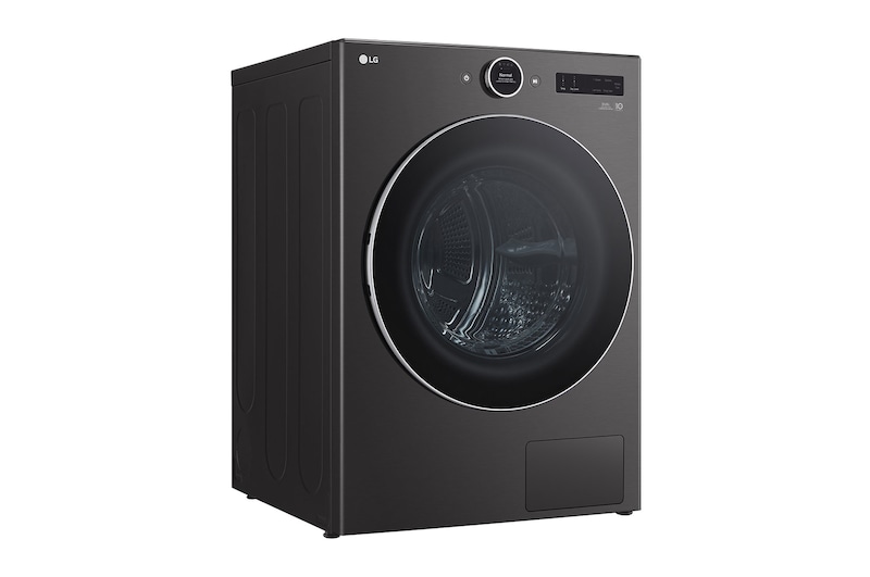 LG 5.0 / 7.4 Cu. Ft. Electric Dryer Laundry - Black Satinless Steel (DLHC6702B)