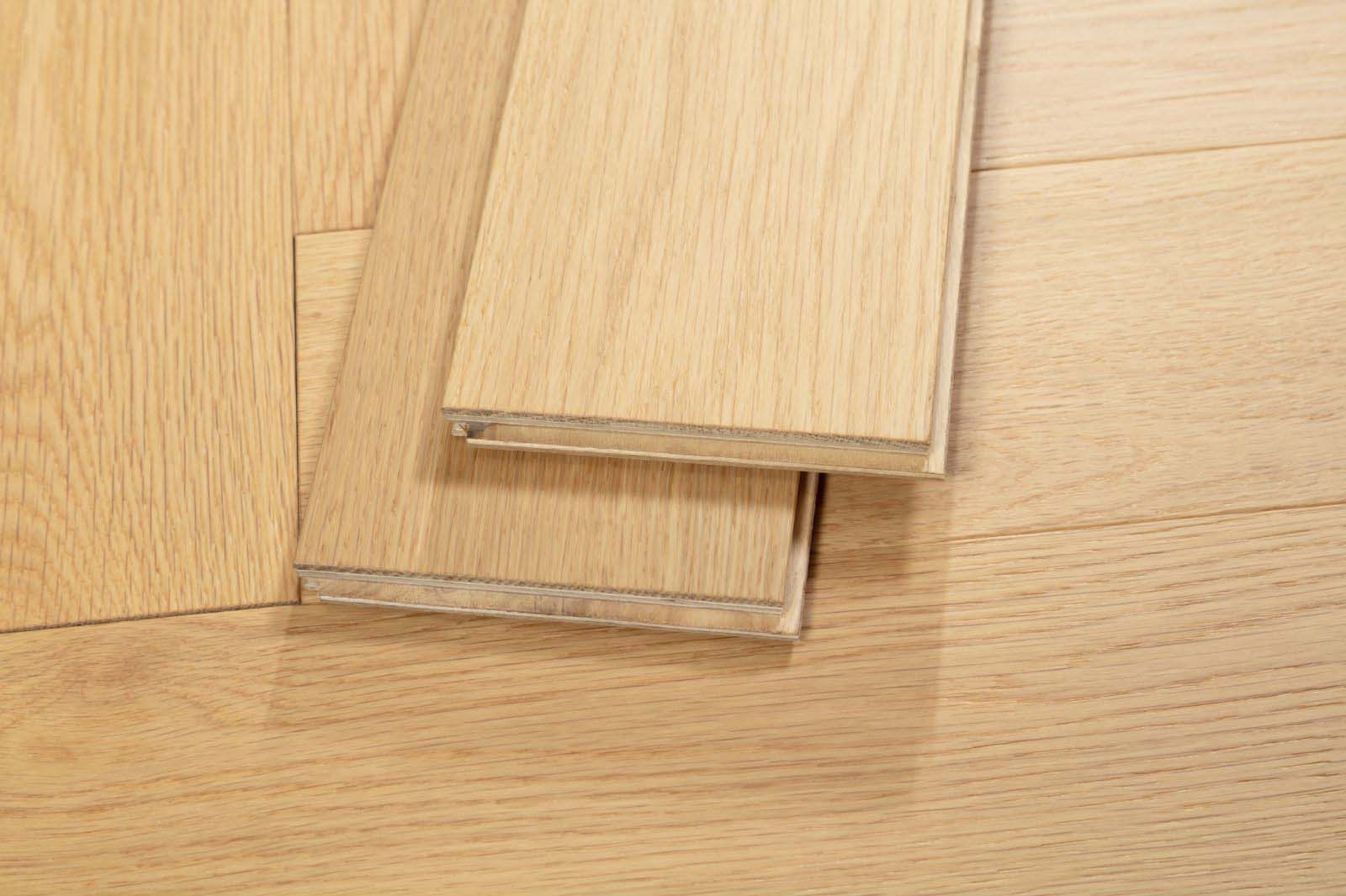 American Oak Herringbone - Milkyway