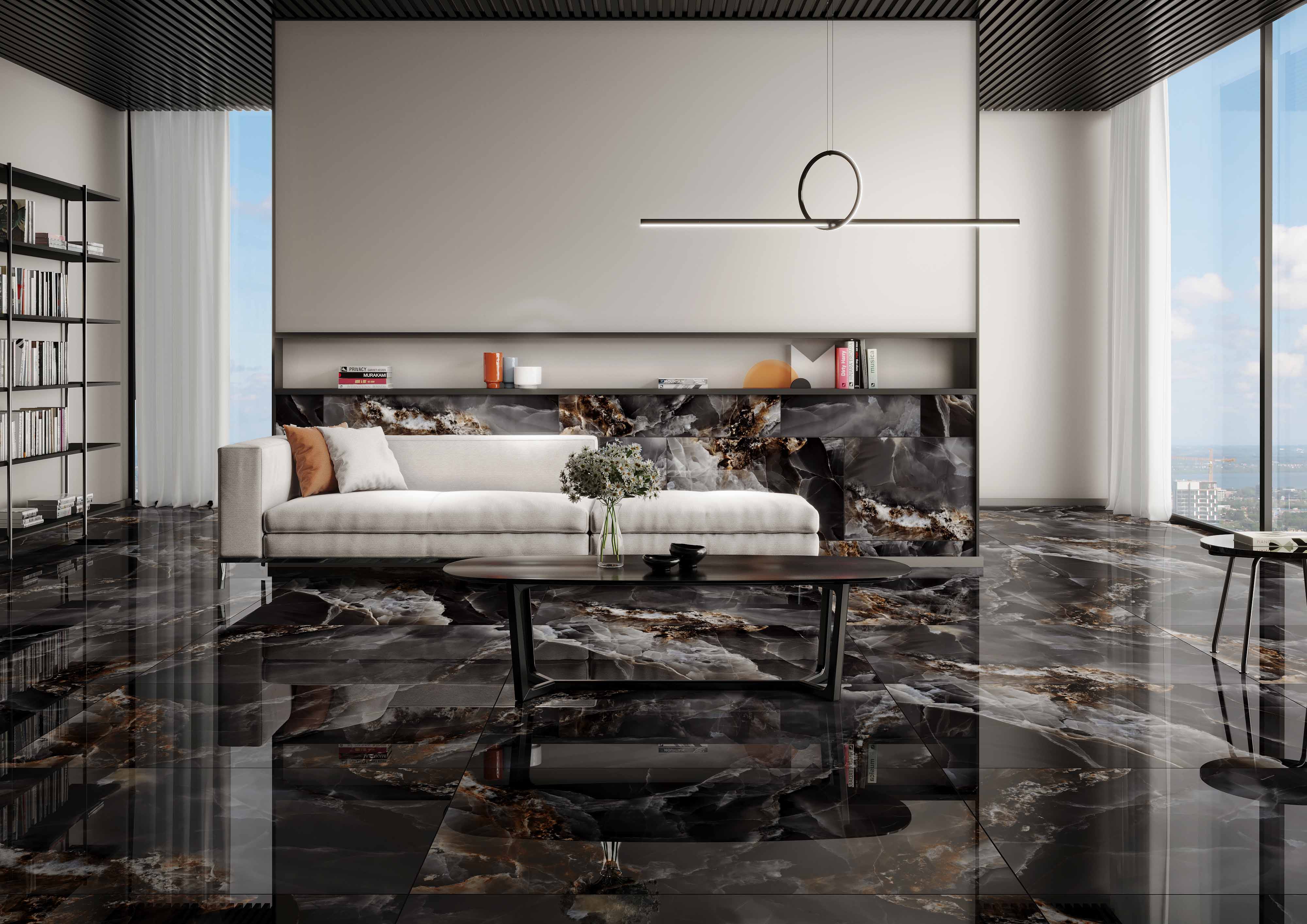 Dazzle Onyx Black 24*48